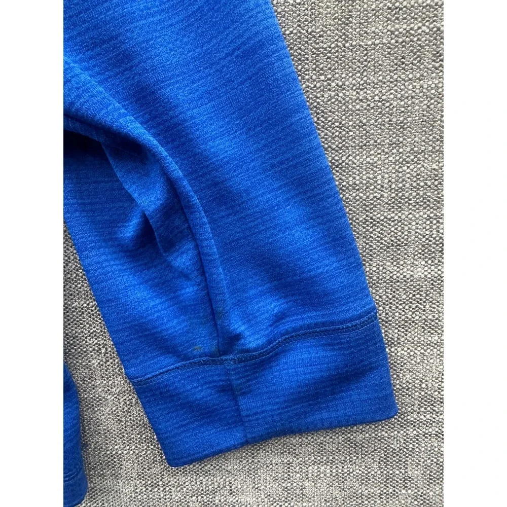 Club Room Performance Sweatshirt Mens 2XL Blue 1/4 Zip Long Sleeve Active Wear